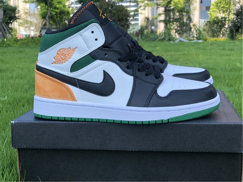 Air Jordan 1 MID Auckland color scheme_ number 852542-101_ full code shipment 36--46-64155c4c